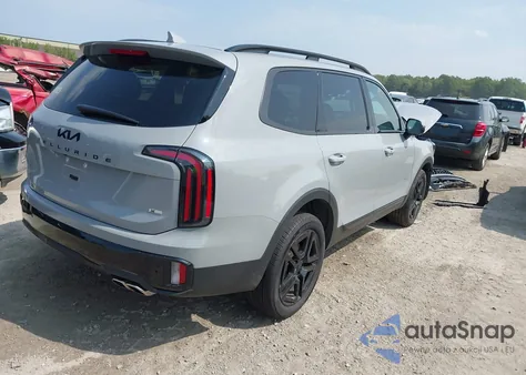 2025 Kia Telluride Ex X-Line из США, поврежденный, VIN 5XYP3DGC3SG629844